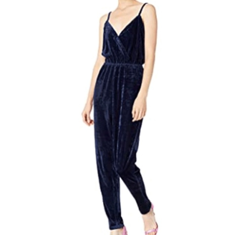 Cupcakes and Cashmere Velvet Jumpsuit